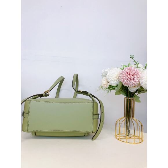 Michael Kors 35S2G8TB2L Jaycee Medium Pebbled Leather Backpack IN LIGHT SAGE - Picture 5 of 8